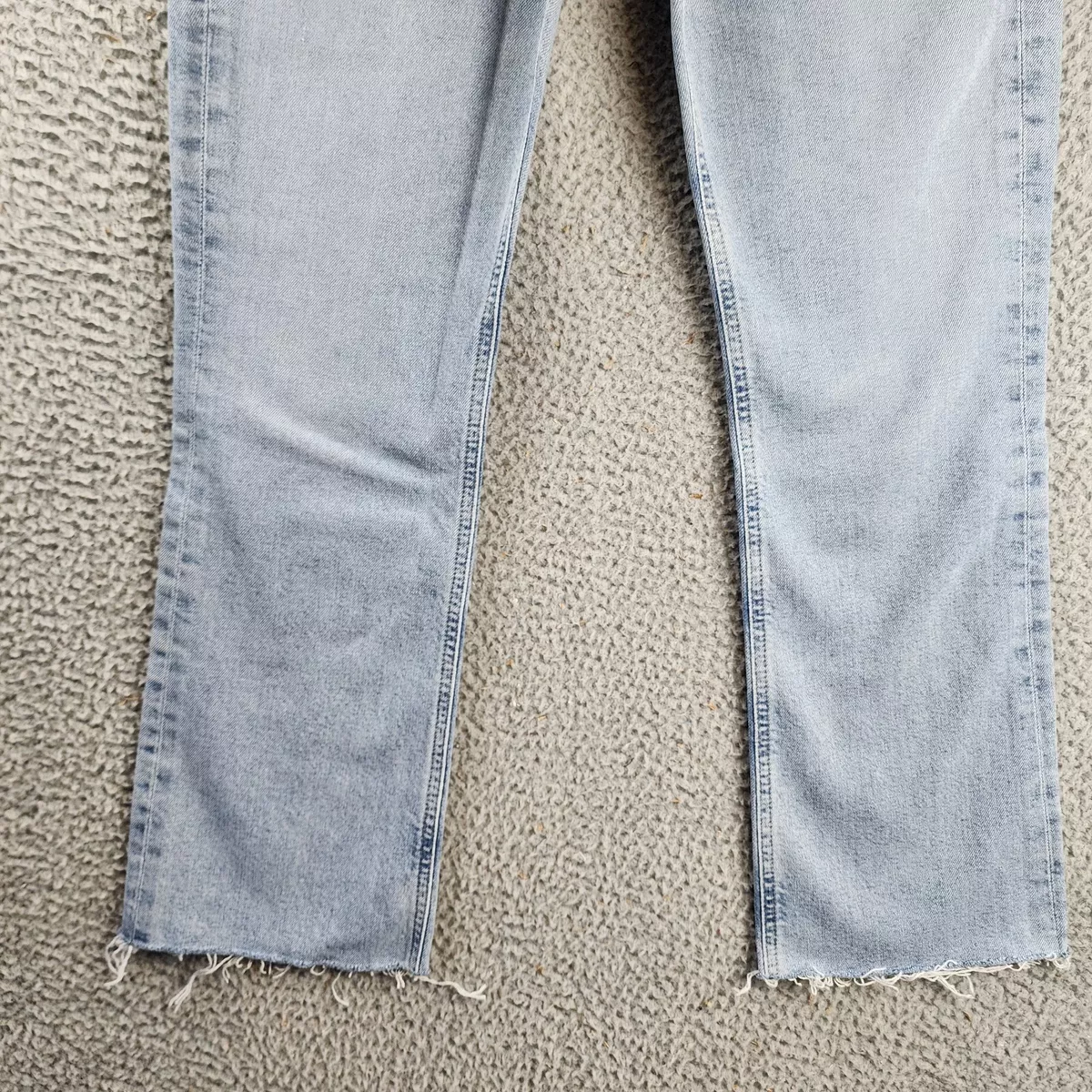 Citizens of Humanity High-Rise Crop Boot-cut Jeans Women's 25 Blue Moon Raw  Hem | eBay