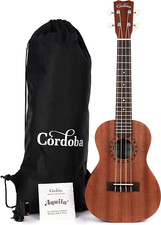 Concert Ukulele Player Pack with Travel Bag