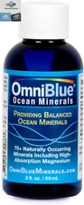 Ocean Minerals Liquid Magnesium (420Mg) & 70+ Trace Minerals | Natural Remineral