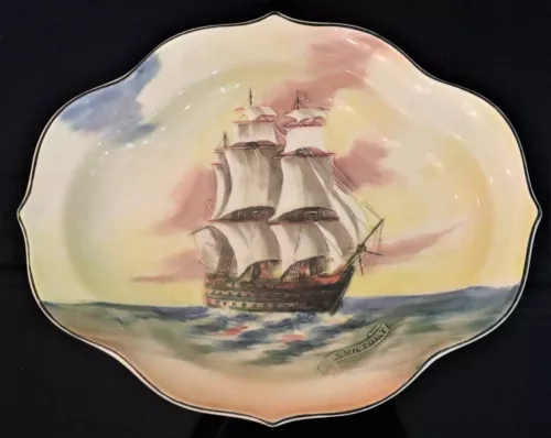 Royal Doulton LORD NELSON HMS "THE VICTORY" D 595730 Made In England series ware