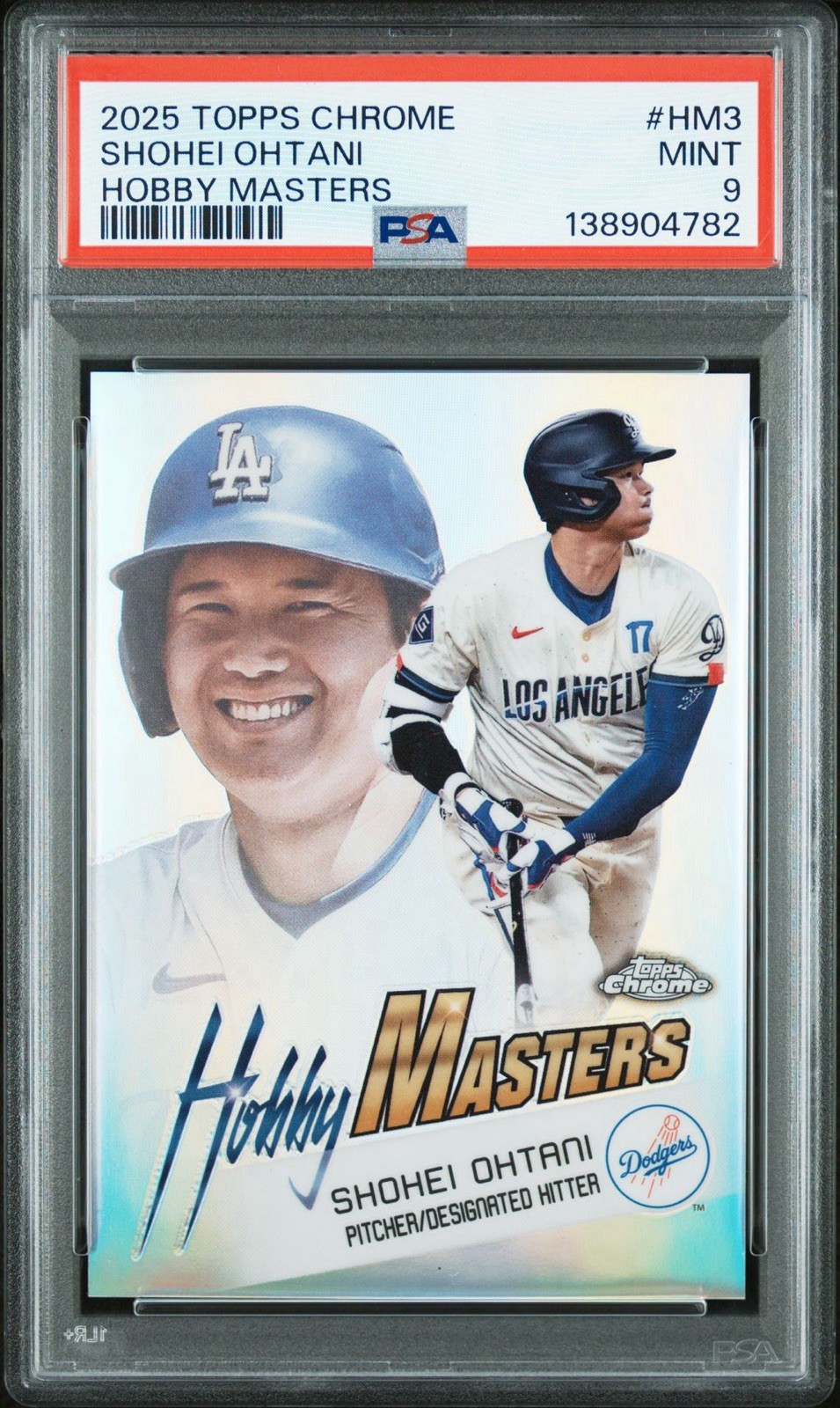2025 Topps Chrome Shohei Ohtani Hobby Masters SSP MVP