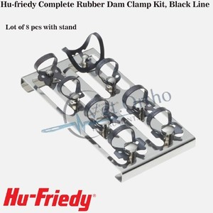 Hu-friedy Complete Rubber Dam Clamp Kit, Black Line