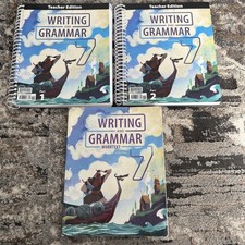 BJU Press Writing & Grammar 7 Teacher Part 1 ...