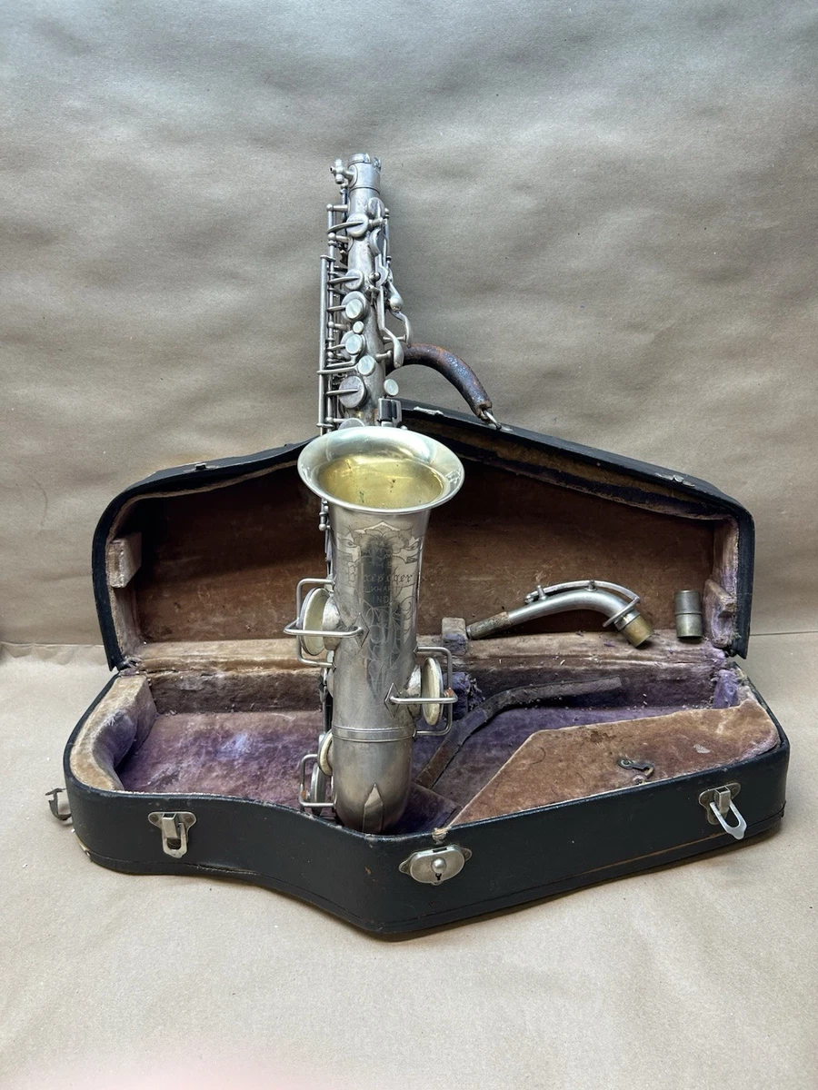Buescher Silver-Plated Vintage Saxophones for sale | eBay