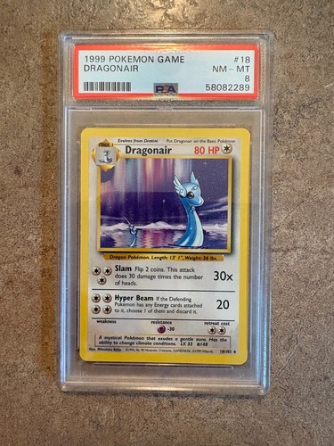 Dragonair graded PSA 8 for sale on eBay