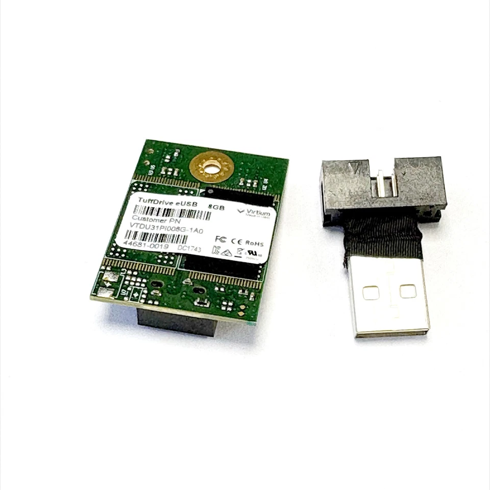 Virtium TuffDrive eUSB 8GB SSD to USB 9-Pin USB Flash Drive Disk On Module - Image 2 of 4