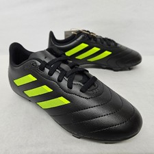 Adidas Goletto VIII 8 FG Soccer Cleats ID6101 Black Lucid Lemon Kids' Size 2
