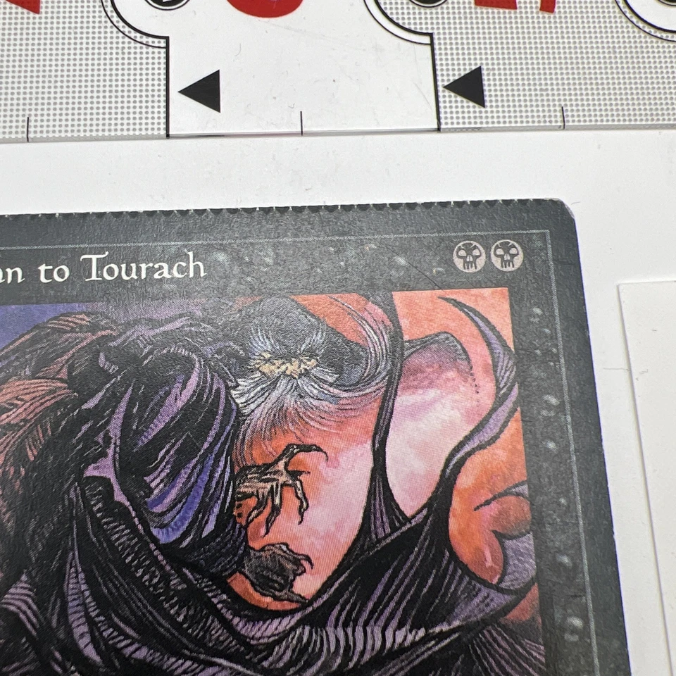 Hymn to Tourach MTG Magic the Gathering Fallen Empires Quinton Hoover Crimped - Image 3 of 4