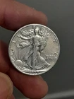 1939 Walking Liberty Half Dollar #1 (Cleaned)