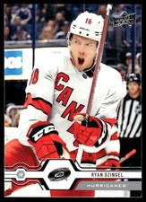 2019-20 Upper Deck #305 Ryan Dzingel Carolina Hurricanes Hockey Card