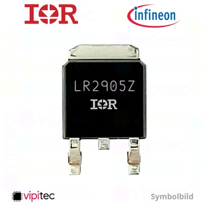 IRLR2905Z N-Kanal MOSFET 55V 42A 110W SMD DPAK TO-252AA 2905 IRLR2905ZTRPBF