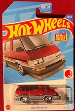 HOT WHEELS J-IMPORTS 1986 TOYOTA VAN RED 173/250.  SEE COMBINED OFFERS!