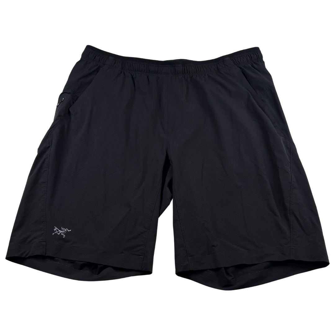 Arc'teryx Aptin pantaloncino uomo grande nero leggero elasticizzato escursionismo atletico