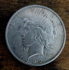 1922 Peace Silver Dollar