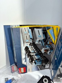 LEGO RC Train: Maersk Container Train 10219 Box, manuals see description + rails