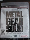 Metal Gear Solid: Legacy Collection PS3 Barely Used Very Good