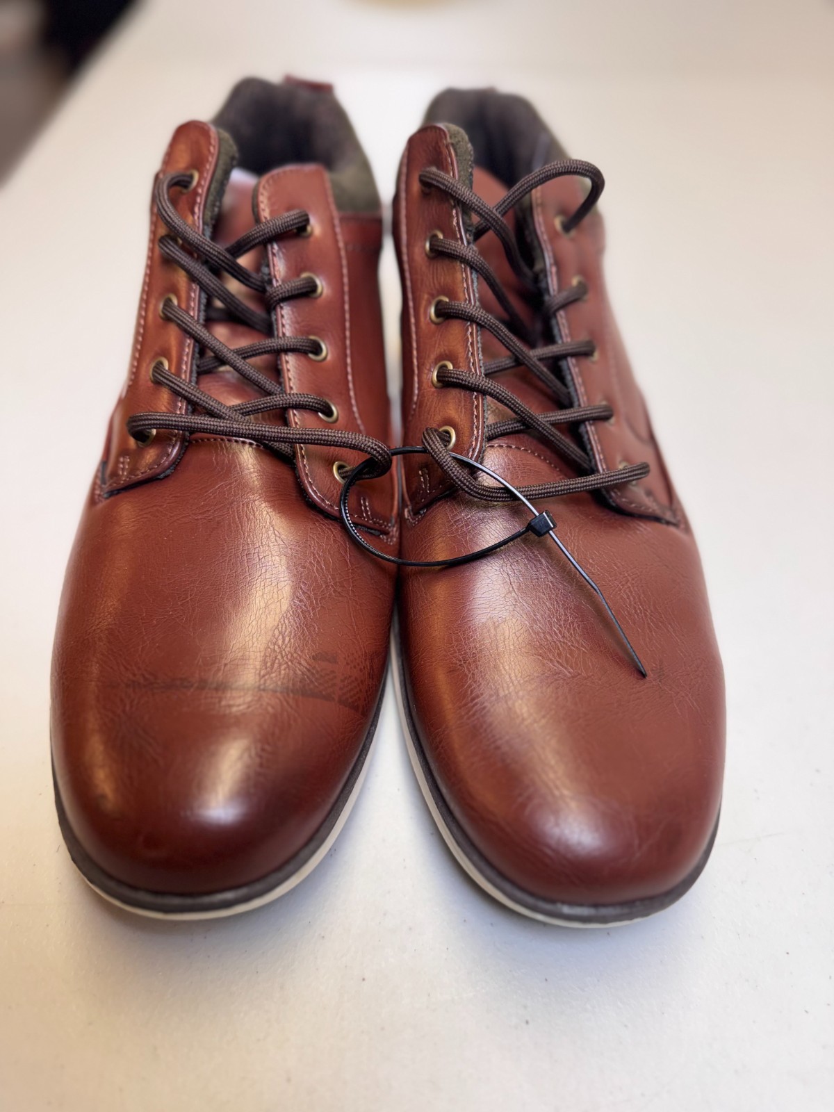 Lee Cooper Bury Brown Casual Boots Lace Up Mens UK 12 EU 47 image 2