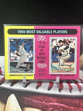 2024 Topps Heritage - MVP Frank Thomas, Jeff Bagwell #198