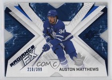 2022-23 SPx Radiance F/X Blue 210/399 Auston Matthews #RFX-54 9hi