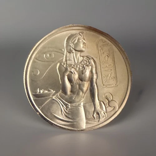 2 Oz Silver .999 Cleopatra Egyptian God Series #1 Nice Bullion Coin 🔥🔥🔥🪙