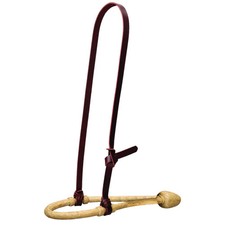 Weaver Leather Bosal Hanger ONLY - 5/8  Burgundy Latigo Leather - Average Horse