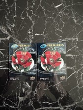 (2) John Scott 2009-10 Upper Deck ICE Premieres #1999 Rookie Card (#112). rookie card picture