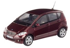 Mercedes-Benz A-Klasse 5-Door Dark Red met. 1:43 Diecast Model Car | Schuco