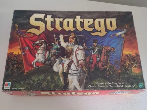 🔥Vintage 1999 STRATEGO Vintage Board Game Milton Bradley NO INSTRUCTIONS