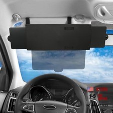 Car Sun Visor Extender with Dual Side Sunshades  Upgraded Polarized Windshield