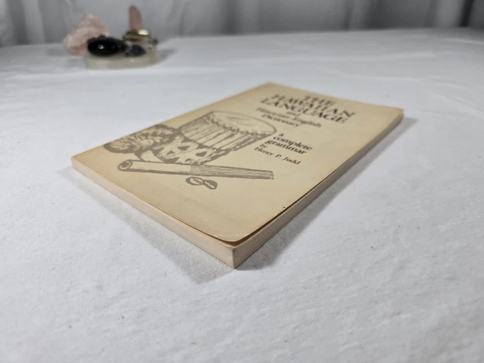 Hawaiian Language and Hawaiian English Dictionary Henry Judd Complete Grammar - Image 4 of 4