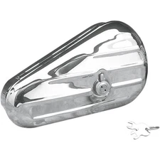 Drag Specialties Left Teardrop Toolbox - Chrome DS373701
