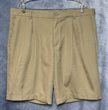 Nike Golf Dri-Fit Classic Khaki Performance Shorts- Men's 38