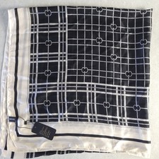 Oversized Scarf 100% Silk Wrap Shawl Designer...