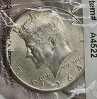 1964 Kennedy Half Dollar 90% Silver Circulated Littleton Sealed US Coin