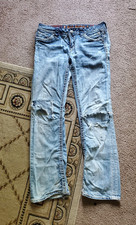 Women's Rock Revival Jeans Size 31 x 29 Y2k.