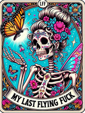 Skull Diamond Art Kits for Adults, Skull Last Flying Diamond Painting, Beginners