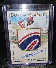 2025 Boys Of Summer Sebastian Walcott Auto Patch JMS-SW Texas Rangers /10 MLB 🔥