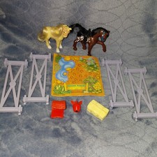 Vintage 90s Littlest Pet Shop Indian Ponies Set Lot - Kenner - Horses  More