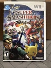 Super Smash Bros. Brawl - Nintendo Wii - Box And Manual Only