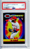 #188 black refractor  JO ADELL rc  2021  TOPPS finest FLASHBACKS   PSA 9  23/25