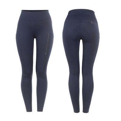 Reithose Reitleggings Tight CAVALLEAH Grip in darkblue