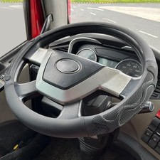XL Size 17.5-18 Inch Comfy Grip Steering Wheel Cover for Semi Truck, Fits RV,