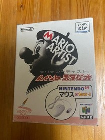 [Nintendo 64DD] "Mario Artist: Paint Studio" w/ Mouse Vintage Game from Japan