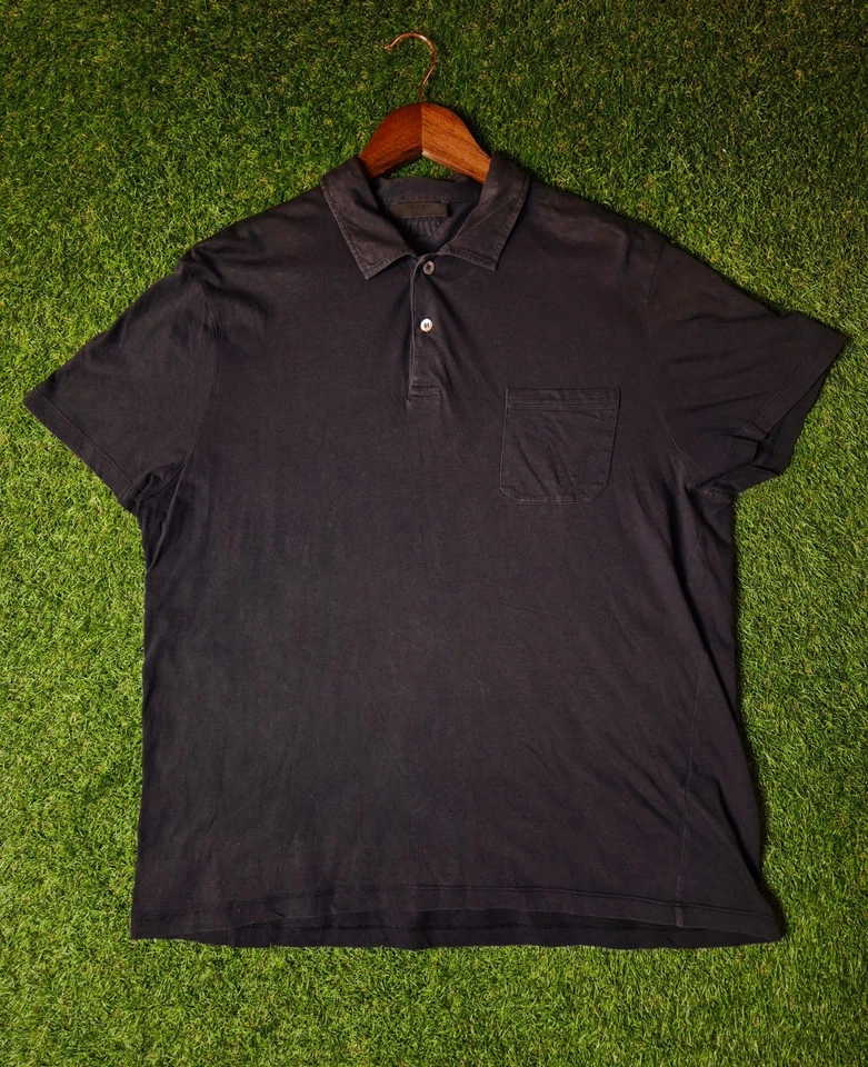 Prada - Vintage Poloshirt - Schwarz - Herren - XL - Bild 1 von 4
