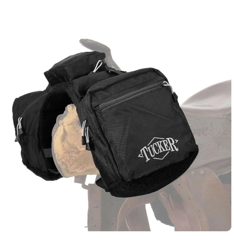 Tucker Adventurer Pommel Saddle Bags for Horse