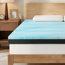 Firm to Extra Firm Mattress Topper Twin Size 3 Inch, Pain Relieving Foam Bed ...