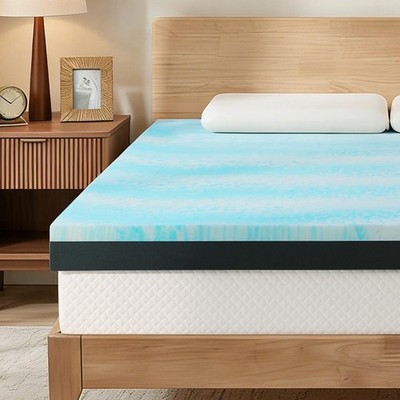 Firm to Extra Firm Mattress Topper Twin Size 3 Inch, Pain Relieving Foam Bed ...