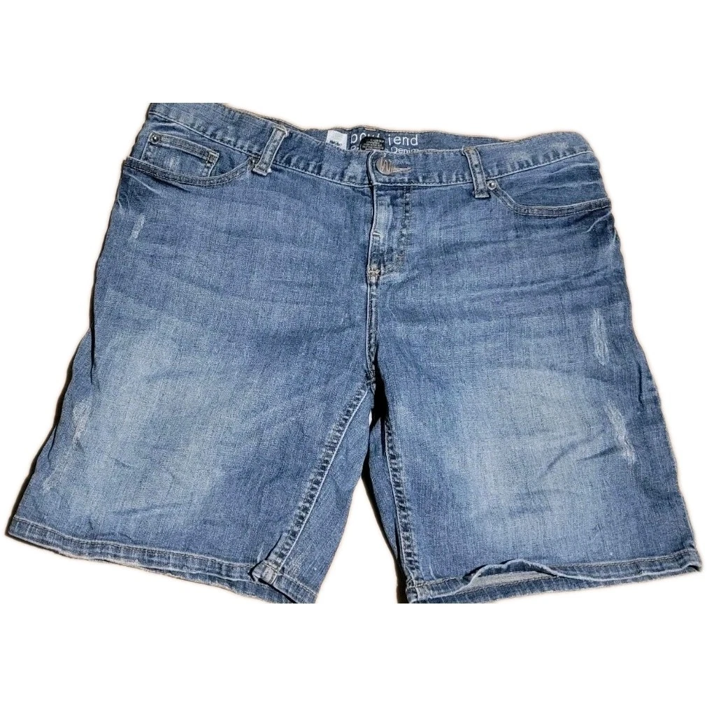 BDG Urban Outfitters Jean Taille Haute Femme Bleu Coton (W25