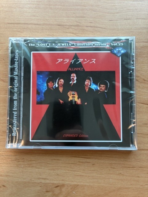 CD ALLIANCE - S/T / STEELHEART RECORDS 2026 SS / AOR CLASSIC 1982