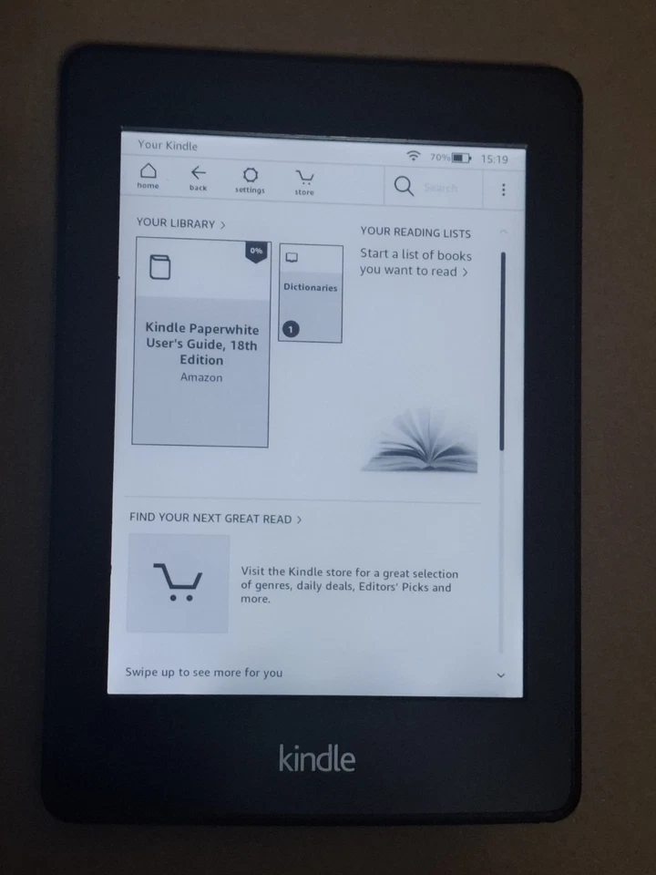 Amazon Kindle Paperwhite 6th Generation 2GB Wi-Fi 6 inch Black No ADS 05H2 - Image 4 of 4